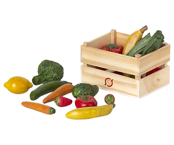 Maileg Miniatur Gemüse & Obst Box